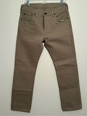 Levi’s 501 Straight Fit Khaki Jeans